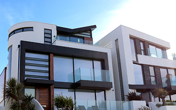 Modern house in New York, USA