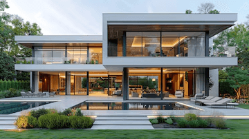 Modern villa in Cairo